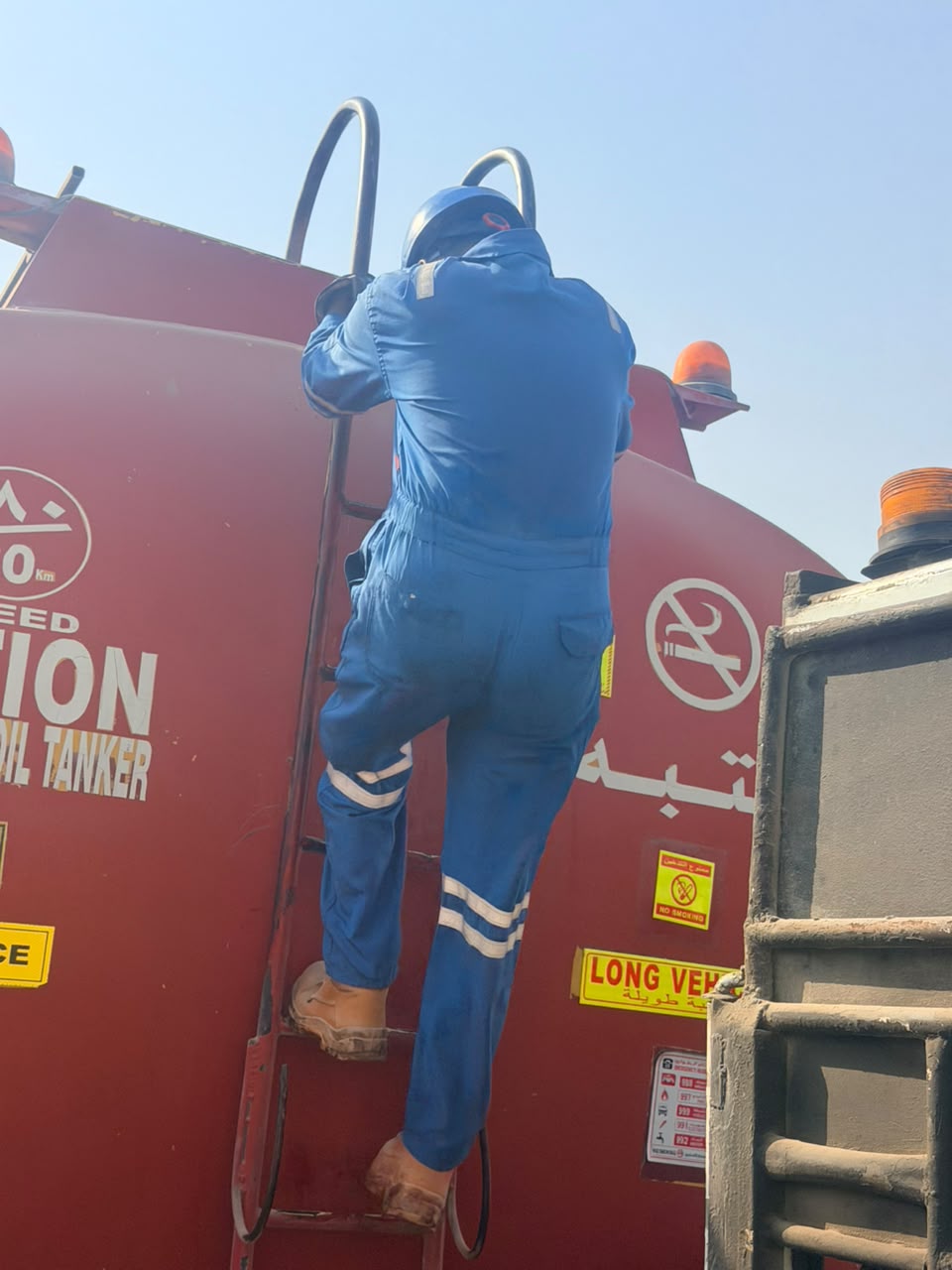 Golden Land cleaning crew on site